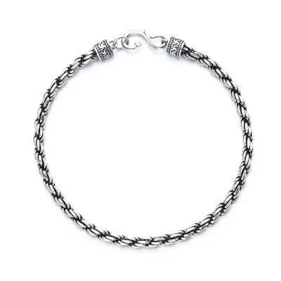 Lắc Tay Bạc Nữ Dạng Cuỗi Xoắn Xenia LILI 761426 5