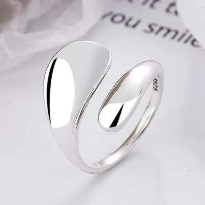 Nhẫn Bạc Nữ Dạng Trơn Azura LILI 868127 1