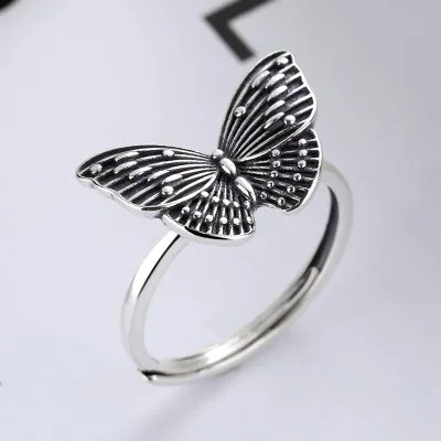 Nhẫn Bạc Nữ Hình Chú Bướm Xinh Butterfly LILI 774893 1