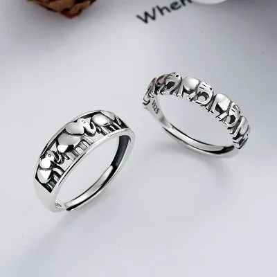 Nhẫn Bạc Nữ Hình Chú Voi Dễ Thương Christabel LILI 762193 1