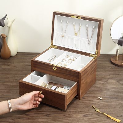 Tủ Hộp đựng đồ Trang Sức Phụ Kiện đẹp Gỗ Cao Cấp Sigourney LILI 484595 2