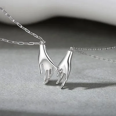 Vòng Cổ đôi Bạc Tình Yêu Latifah LILI 836676 1