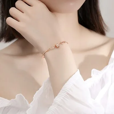 Vòng Tay Bạc Nữ đính đá CZ Esperanza LILI 643457 3