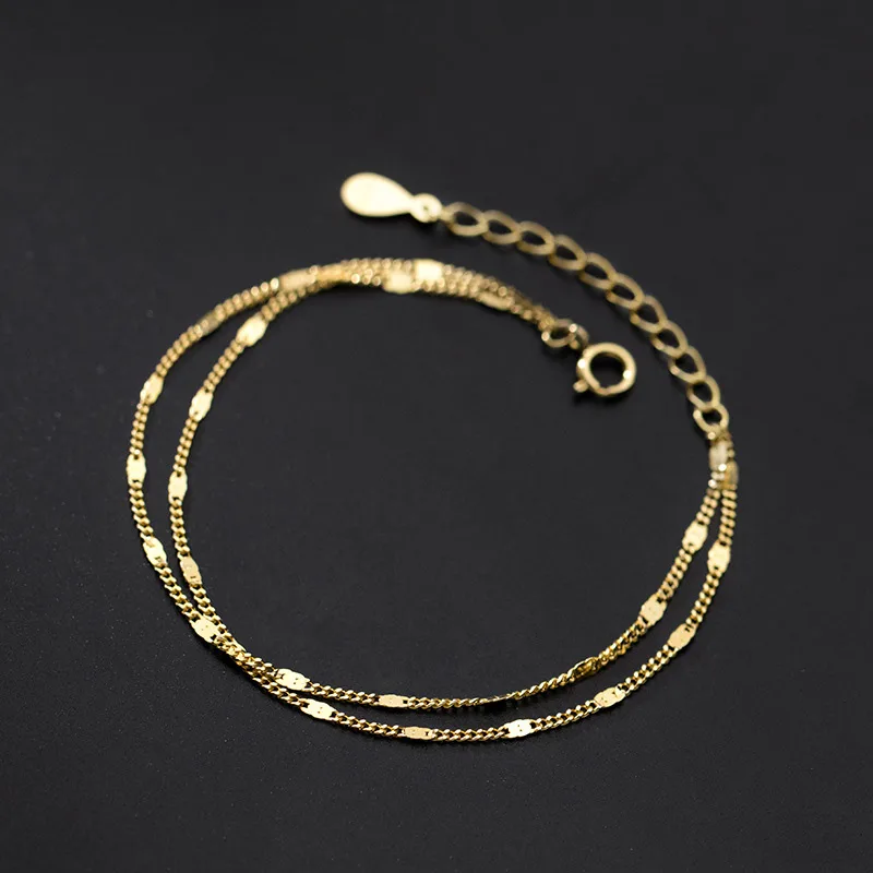 Lắc Tay Bạc Nữ 2 Tầng Dạng Xoắn Cleopatra LILI 396195 3