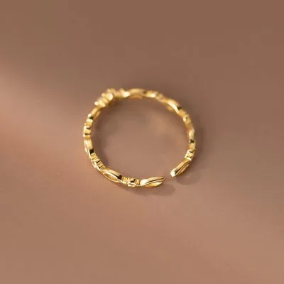 Nhẫn Bạc Nữ Dạng Mảnh đính đá CZ Edward LILI 776264 5