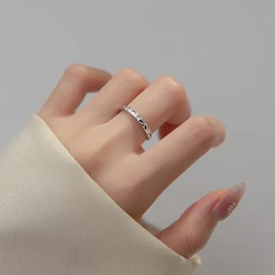 Nhẫn Bạc Nữ Hình Lát Cắt Kim Cương Clitus Clitus 2