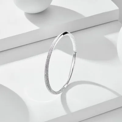 Vòng Tay Bạc đặc S990 Cho Nữ Dạng Kiềng Mobius LILI 788915 2