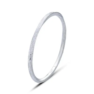 Vòng Tay Bạc đặc S990 Cho Nữ Dạng Kiềng Mobius LILI 788915 5