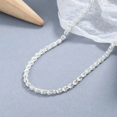 Dây Chuyền Bạc Nữ đuôi Phụng Hubert LILI 053827 2
