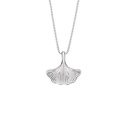 Dây Chuyền Bạc Nữ Hình Lá Bạch Quả Amity LILI 053959 5