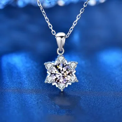 Dây Chuyền Bạc Nữ đính Kim Cương Moissanite Eliana LILI 054969 1