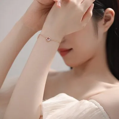 Lắc Tay Bạc Nữ đính đá CZ Hành Tinh Nhỏ Alessandra LILI 064710 1