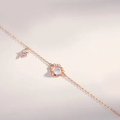 Lắc Tay Bạc Nữ đính đá CZ Hành Tinh Nhỏ Alessandra LILI 064710 6