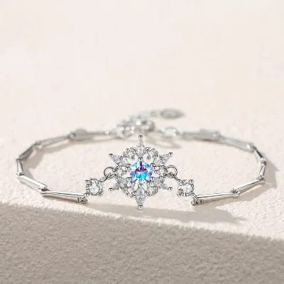 Lắc Tay Bạc Nữ đính đá CZ Ngôi Sao Hôm Kamila LILI 064986 5