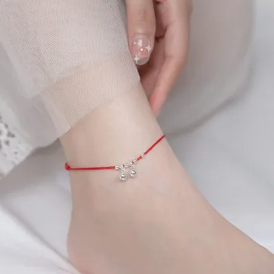 Lắc Chân Bạc Nữ Chuông Nhỏ Gabriela LILI 070151 5