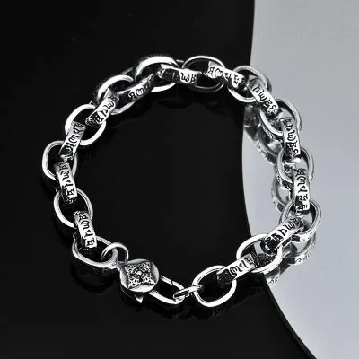 Lắc Tay Bạc Thái Nam Thần Chú Holland LILI 069286 1
