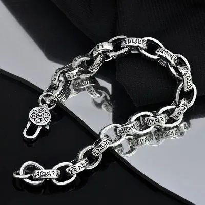 Lắc Tay Bạc Thái Nam Thần Chú Holland LILI 069286 3