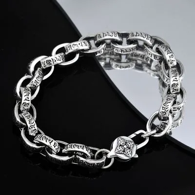 Lắc Tay Bạc Thái Nam Thần Chú Holland LILI 069286 4