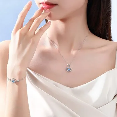 Lắc Tay Bạc Nữ đính đá CZ Gạc Hươu Cách điệu Kaitlyn LILI 068199 6
