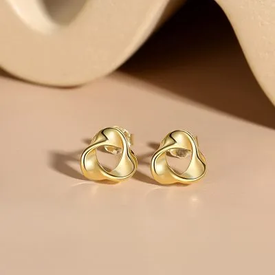 Bông Tai Bạc Nữ Dạng Xoắn Callie LILI 072879 5