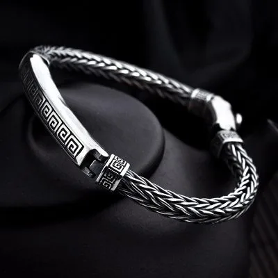 Lắc Tay Bạc Nam Cá Tính Matias LILI 076541 1