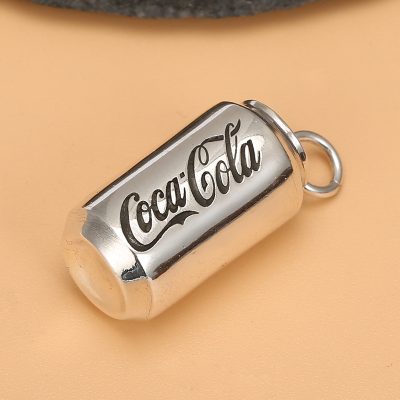 Mặt Dây Chuyền Bạc Thái Nam Hình Lon Coca Cola độc đáo LILI 077289 2