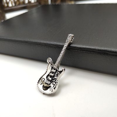 Mặt Dây Chuyền Bạc Nam Hình Cây đàn Guitar LILI 076836 3