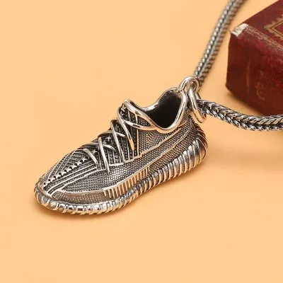 Mặt Dây Chuyền Bạc Nam Hình Chiếc Giày Augustine LILI 076892 5