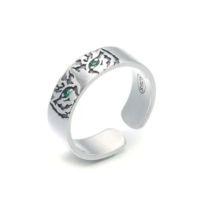 Nhẫn Bạc Nam Hình Con Hổ Gideon LILI 077500 5