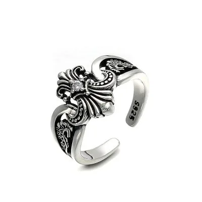 Nhẫn Bạc Nam Hình Mỏ Neo Winston LILI 077662 5