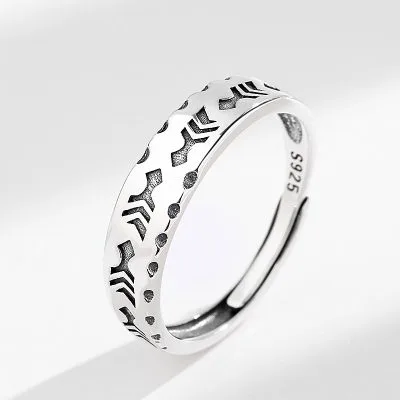 Nhẫn Bạc Nam Hình Mũi Tên Braxton LILI 077224 4