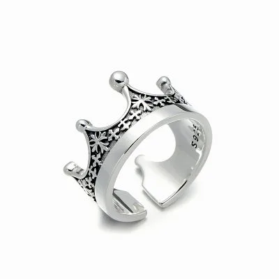 Nhẫn Bạc Nam Hình Vương Miện Cyrus LILI 077481 4