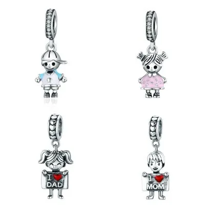 Hạt Charm Bạc Nữ đính đá CZ Eloise LILI 084995 1