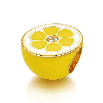 Hạt Charm Bạc Nữ đính đá CZ Hình Các Loại Quả Fruit LILI 084692 9