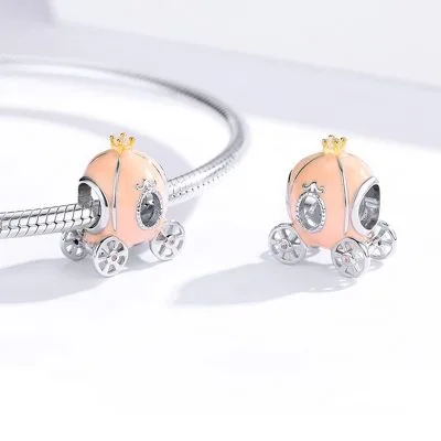 Hạt Charm Bạc Nữ đính đá CZ Hình Các Loại Xe Della LILI 085994 14