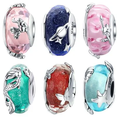 Hạt Charm Bạc Nữ Tròn đính đá CZ Sophie LILI 084901 1