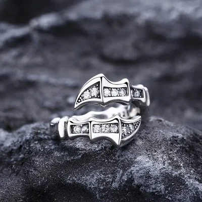 Nhẫn Bạc Nam đính đá Cubic Zirconia Caspian LILI 079591 3