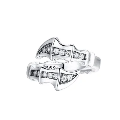 Nhẫn Bạc Nam đính đá Cubic Zirconia Caspian LILI 079591 5