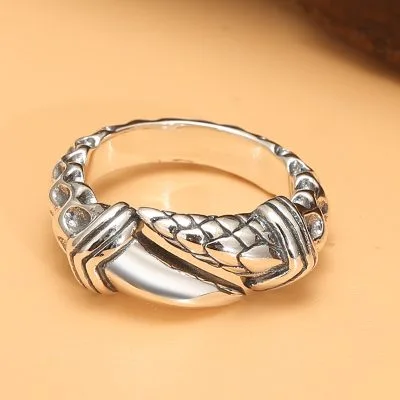Nhẫn Bạc Nam Hình Móng Vuốt đại Bàng Scott LILI 079082 1