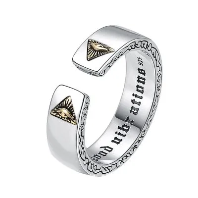 Nhẫn Bạc Nam Hình Thiên Nhãn Bellamy LILI 079153 5