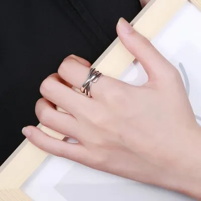 Nhẫn Bạc Nam Trơn Ahmed LILI 079490 4