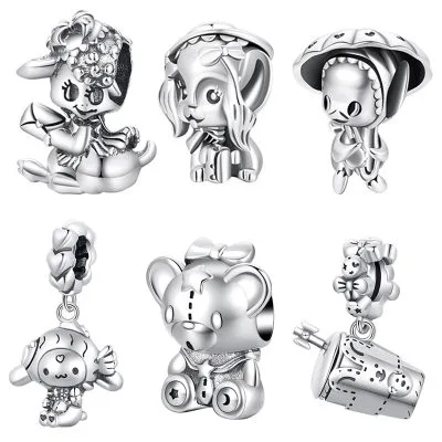Hạt Charm Bạc Nữ Evangeline LILI 087196 1