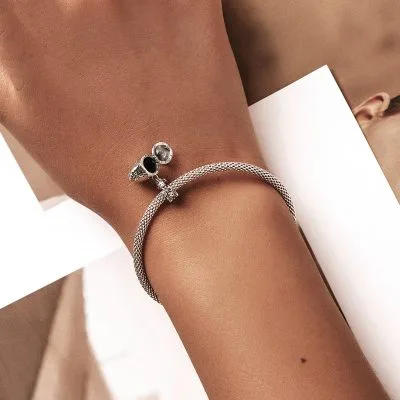 Hạt Charm Bạc Nữ Evangeline LILI 087196 2