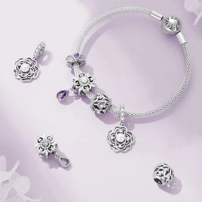 Hạt Charm Bạc Nữ đính đá CZ Alayna LILI 087261 1