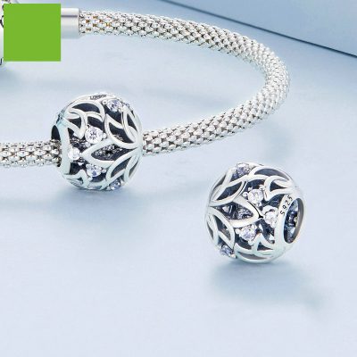 Hạt Charm Bạc Nữ đính đá CZ Alayna LILI 087261 2