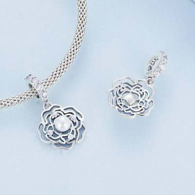 Hạt Charm Bạc Nữ đính đá CZ Alayna LILI 087261 5