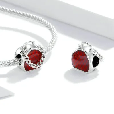 Hạt Charm Bạc Nữ đính đá CZ Cataleya LILI 087759 2