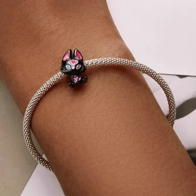 Hạt Charm Bạc Nữ đính đá CZ Cecilia LILI 089021 11
