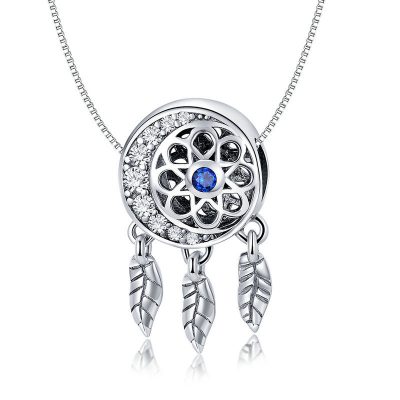 Hạt Charm Bạc Nữ đính đá CZ Dream Catcher LILI 087926 3