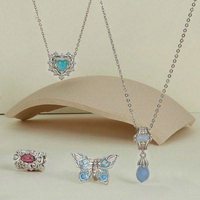 Hạt Charm Bạc Nữ đính đá CZ Everleigh LILI 088678 3